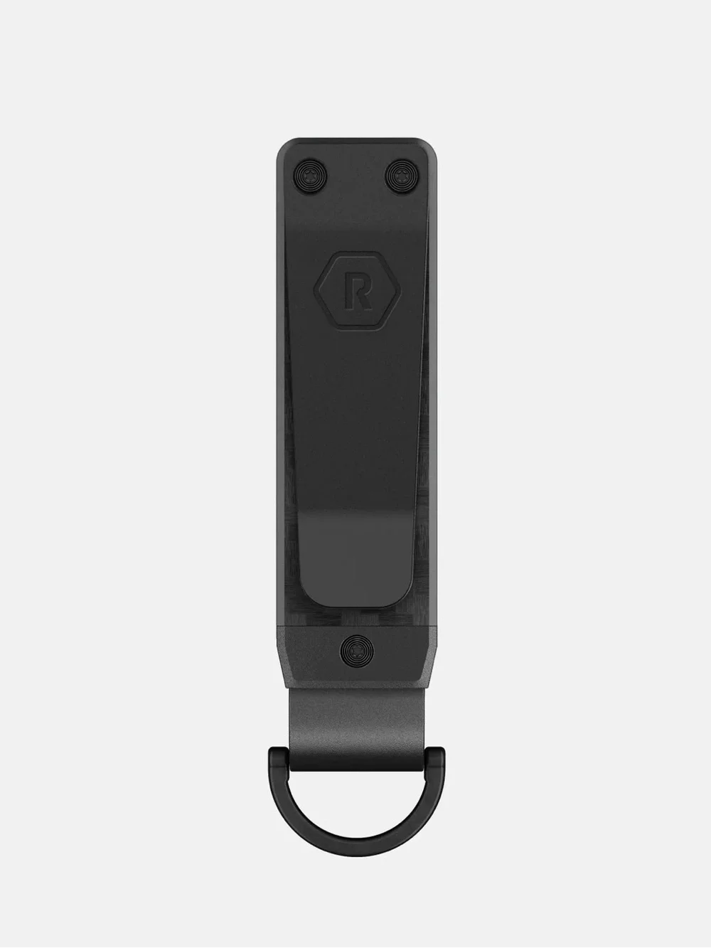 Ridge KeyCase Carbon Fiber 3K Weave Matte Black Minimalist Key Organizer NEW NWT